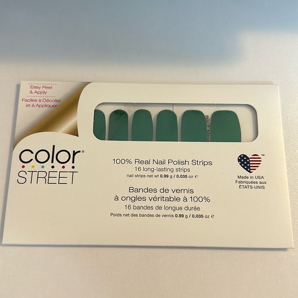 Color Street Emerald Satin Nail Strips - Picture 2 of 4